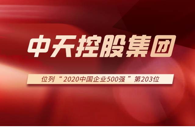 尊龙凯时集团列2020中国企业500强第203位！